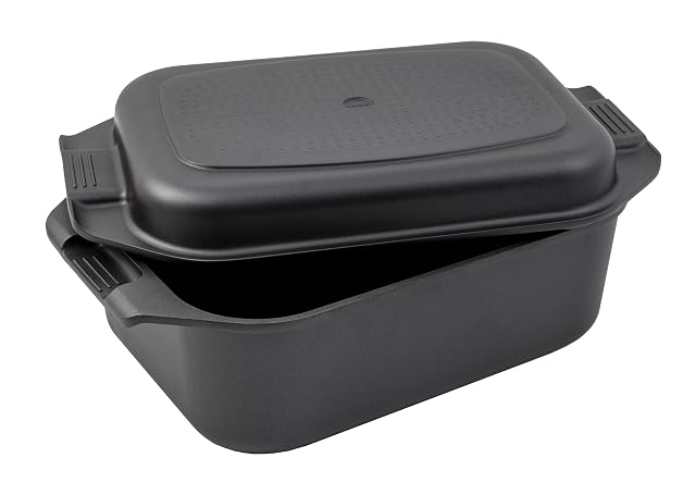 Rôtissoire en aluminium moulé Karcher de 8,7 litres avec couvercle
