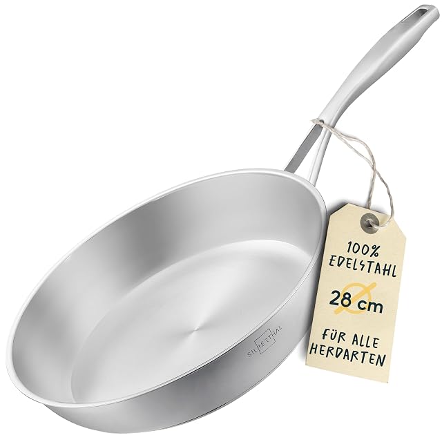 Poêle en inox SILBERTHAL PA1374 de 28 cm
