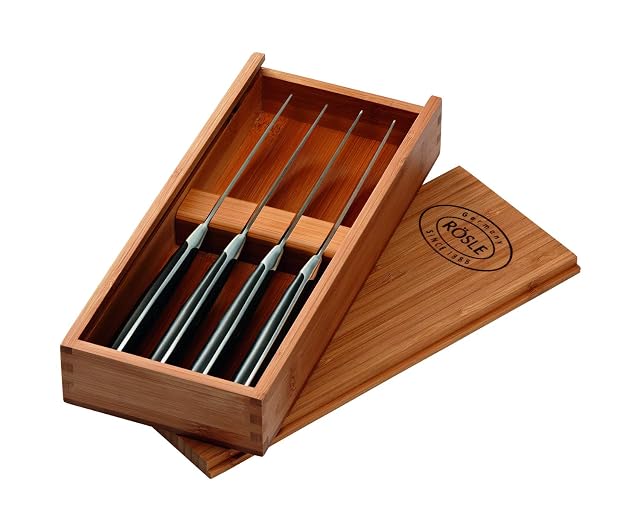Lot de 4 couteaux à steak forgés RÖSLE 25147